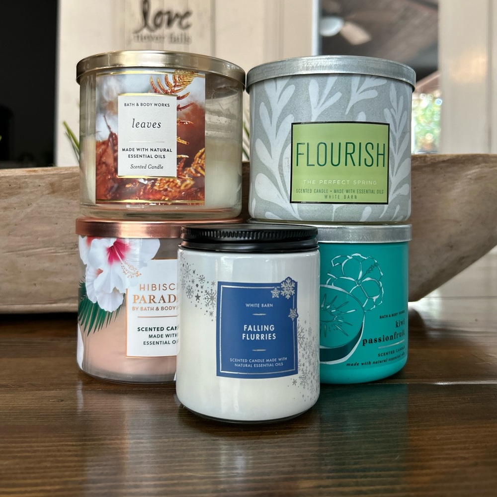 Bath And Body Works Candle Lot